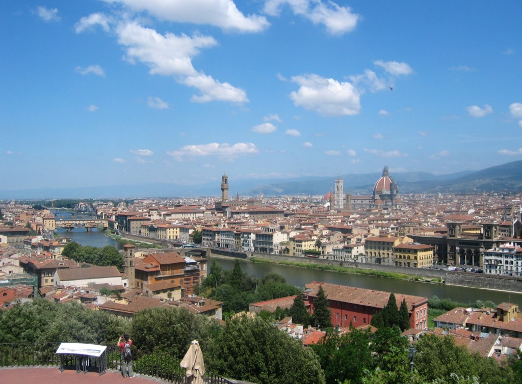 1086 Cityscape from Piazzale Michelangelo